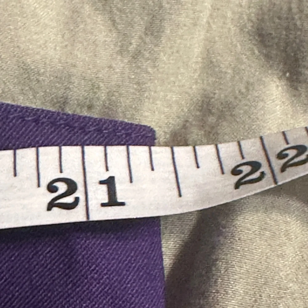 Drapers & Damons Zip Snap Stretch Purple Vest.